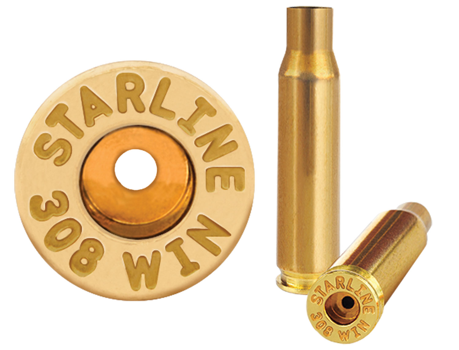 Starline Brass 308WINEUP50 Unprimed Cases Rifle 308 Win/7.62x51mm NATO ...