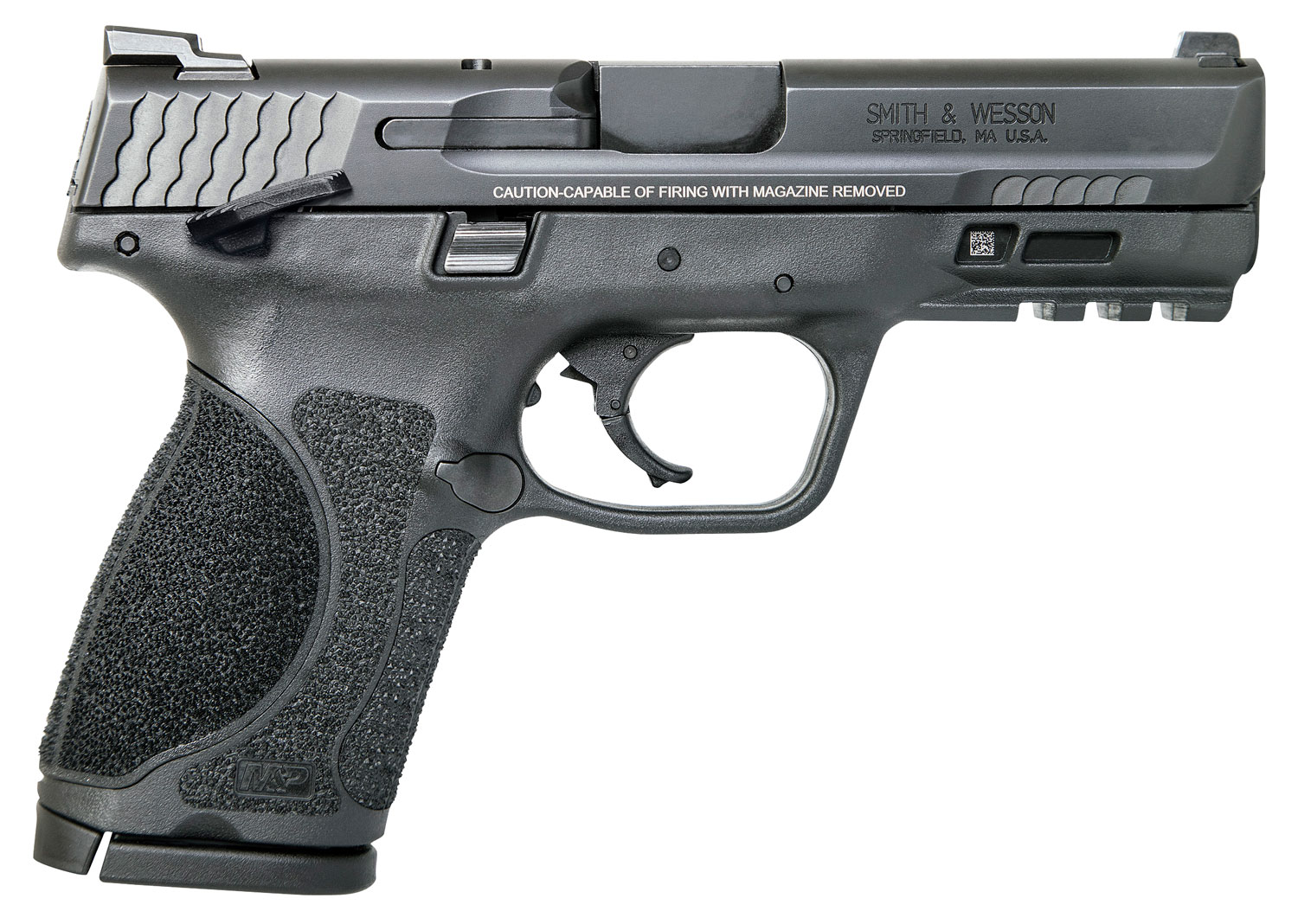 Smith And Wesson 13144 Mandp M20 Compact 9mm Luger 4 151 Black Black Armornite Stainless Steel 2689