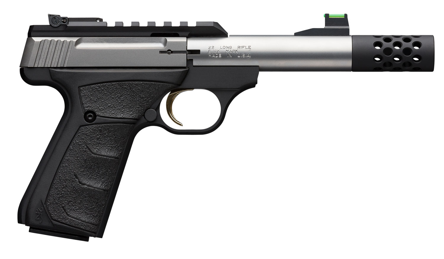 Browning 051549490 Buck Mark Plus Micro Sr 22 Lr 440 Bull 101 Matte Black Stainless Steel 5585