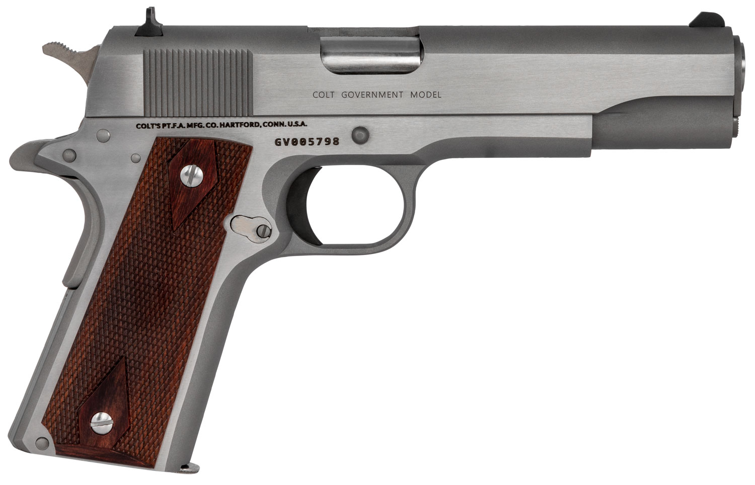 Colt Mfg O1911css 1911 Government 45 Acp Caliber With 5 National Match Barrel 71 Capacity 1640