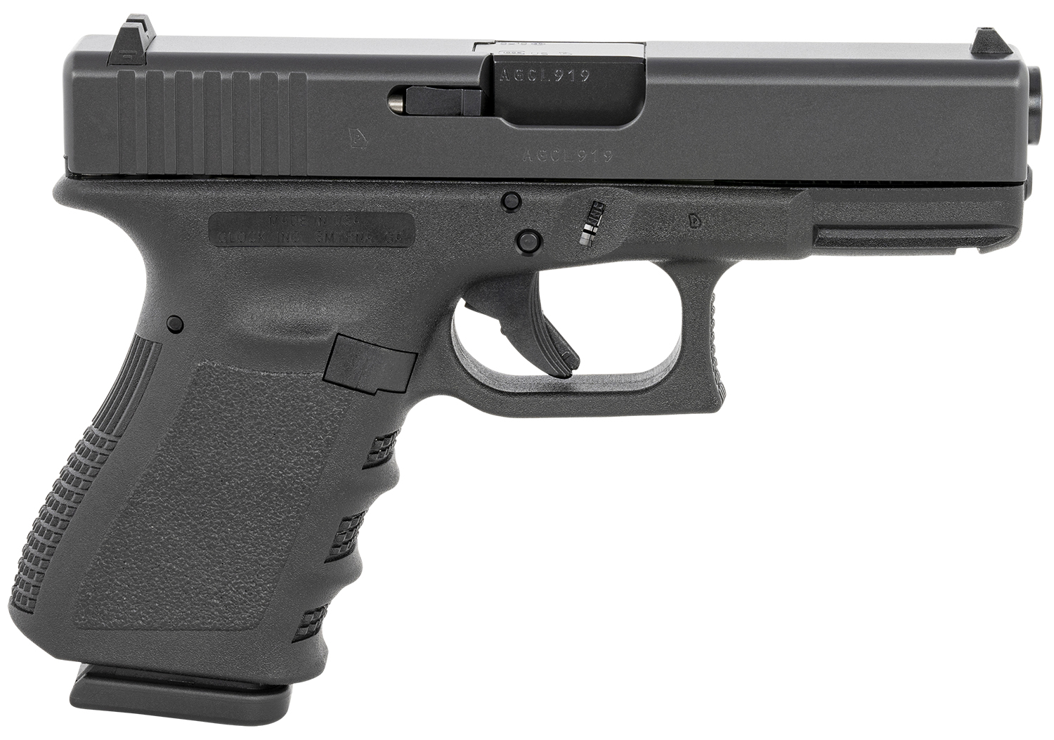 Glock G1915US G19 Gen3 Compact 9mm Luger 4.02