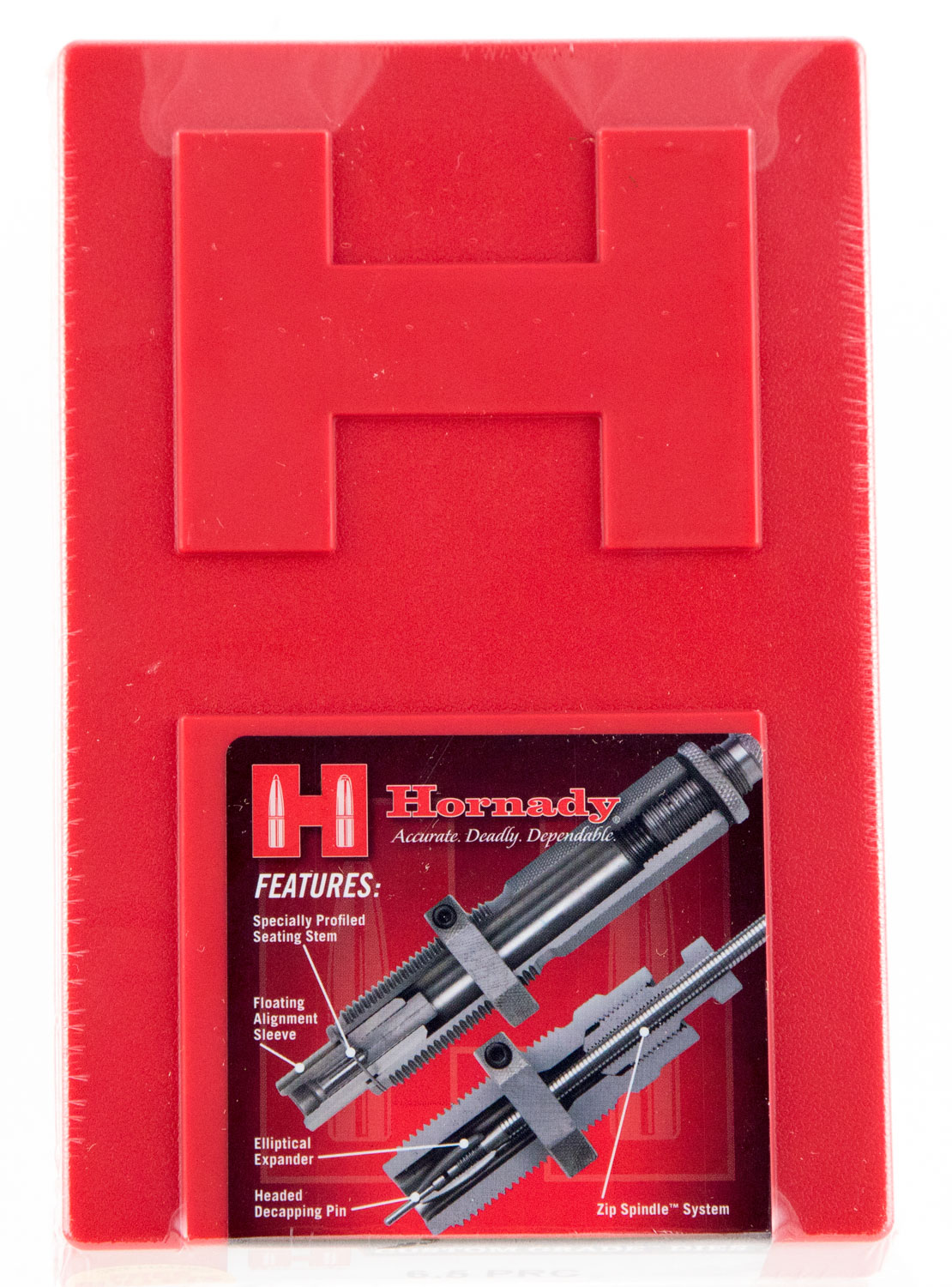 Hornady 546281 Custom Grade Series III 2 Die Set for 6.5 PRC Includes Sizing Seater