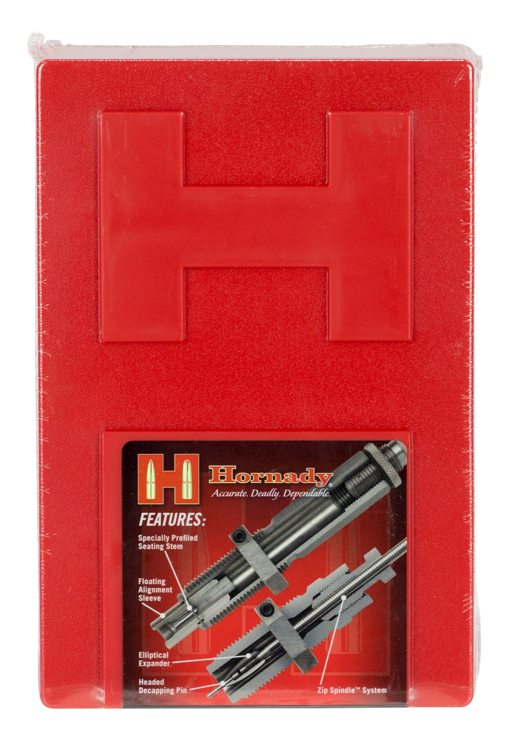 Hornady 546228 Custom Grade Series I 2 Die Set for 223 Rem Includes Sizing Seater