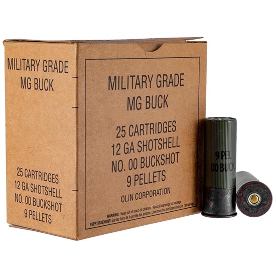 Winchester Ammo Q1544VP Military Grade 12 Gauge 2.75